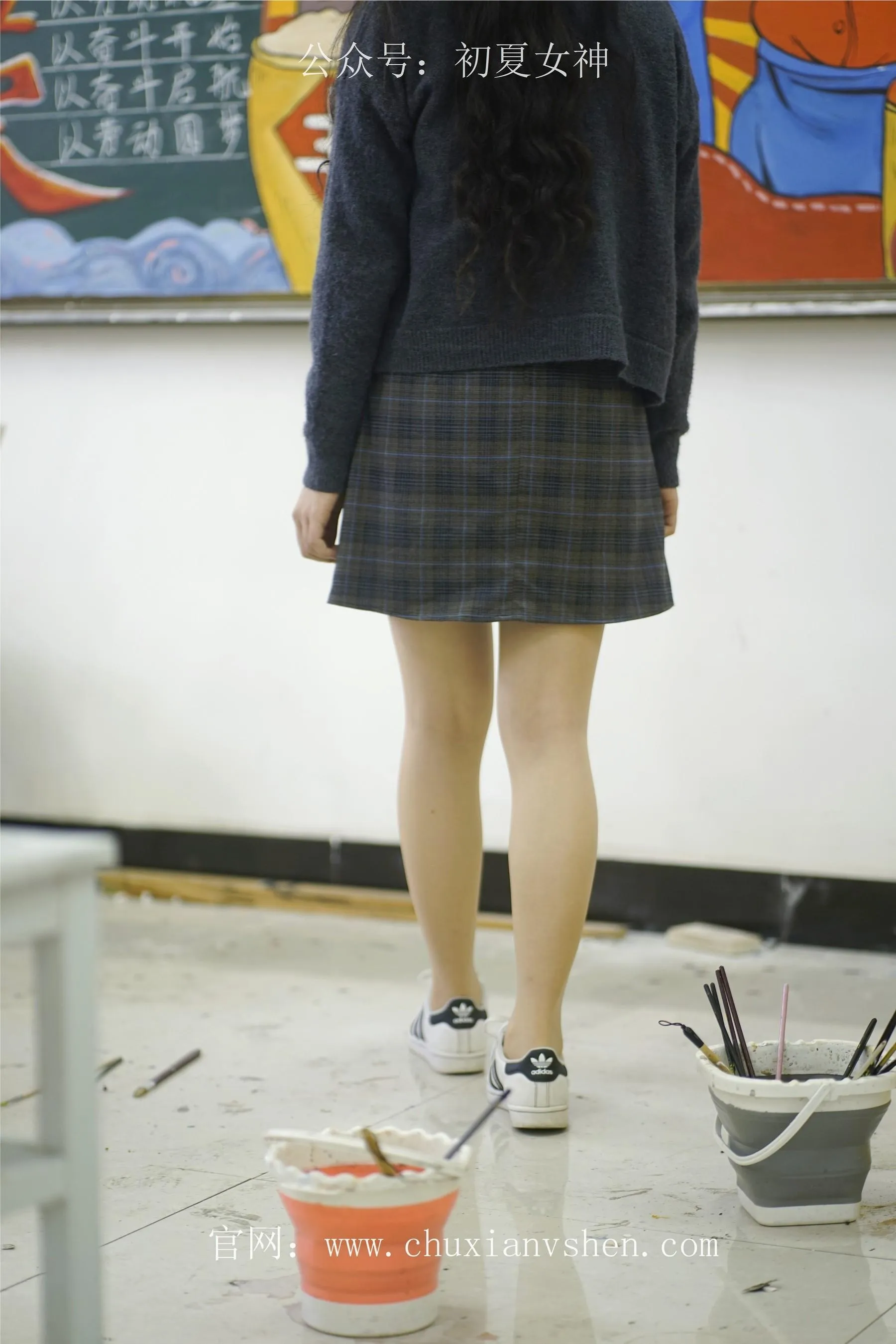 初夏女神 NO.068 欢欢 新晋学妹-校园游览 [158P]插图